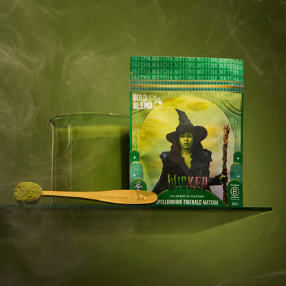 Wicked Elphaba spellbinding emerald matcha kit