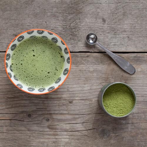 Orange Matcha Green Tea Powder