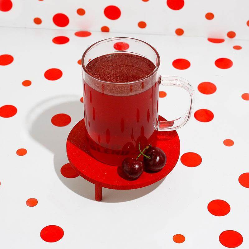 Simmar Gold Tea Shimmer Tea | Yayoi Kusama Tate Modern | Bird & Blend Tea Co.