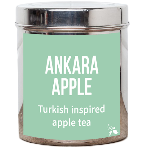 ankara apple loose leaf green tea