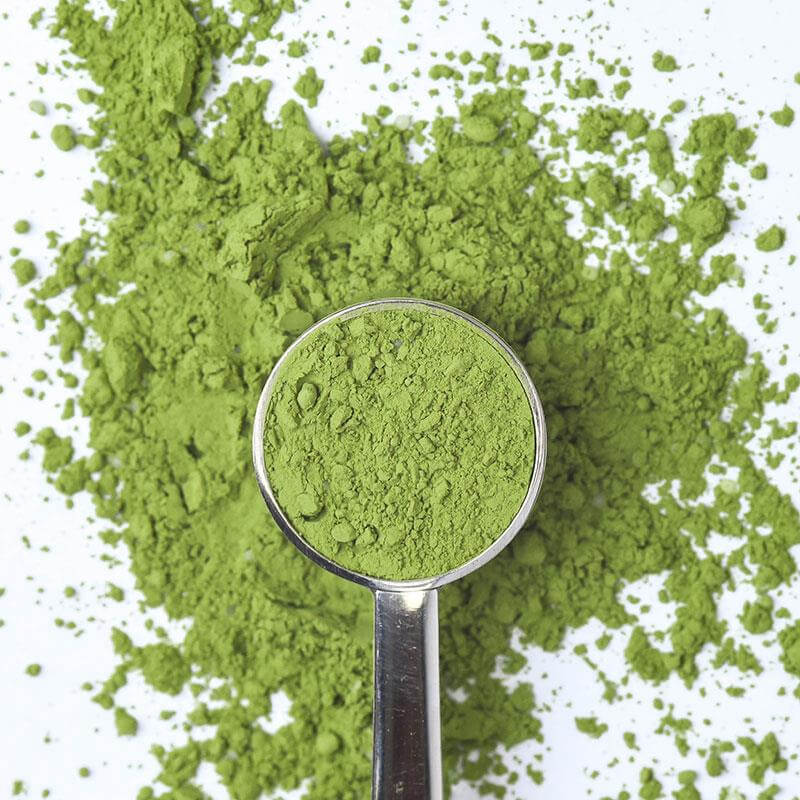 Birthday cake green tea matcha