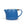 Load image into Gallery viewer, blue loose leaf tea pot with infuser

