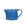 Load image into Gallery viewer, blue loose leaf tea pot with infuser