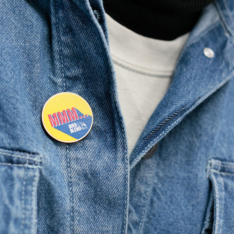 easter tea pin badge