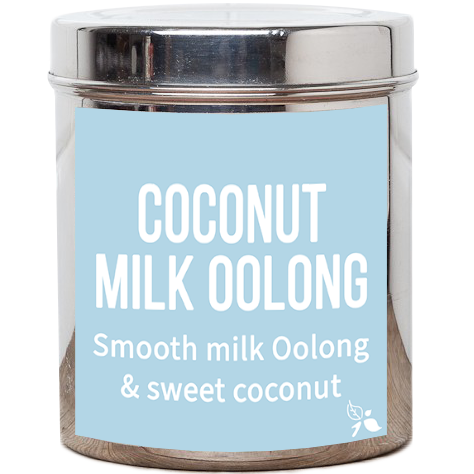 coconut milk oolong loose leaf tea