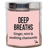 deep breaths loose leaf herbal tea