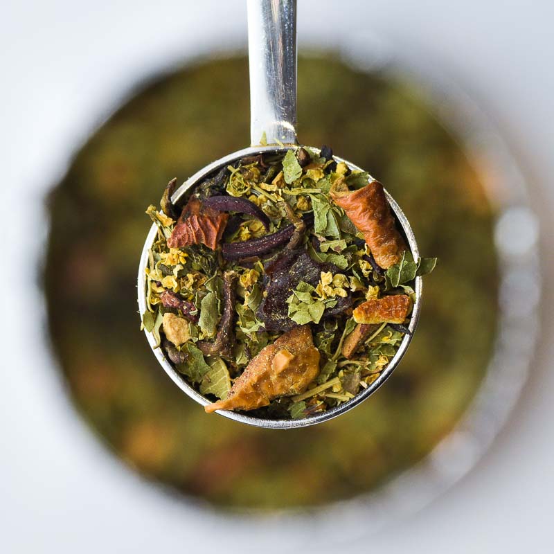 elderflower posecco loose leaf tea