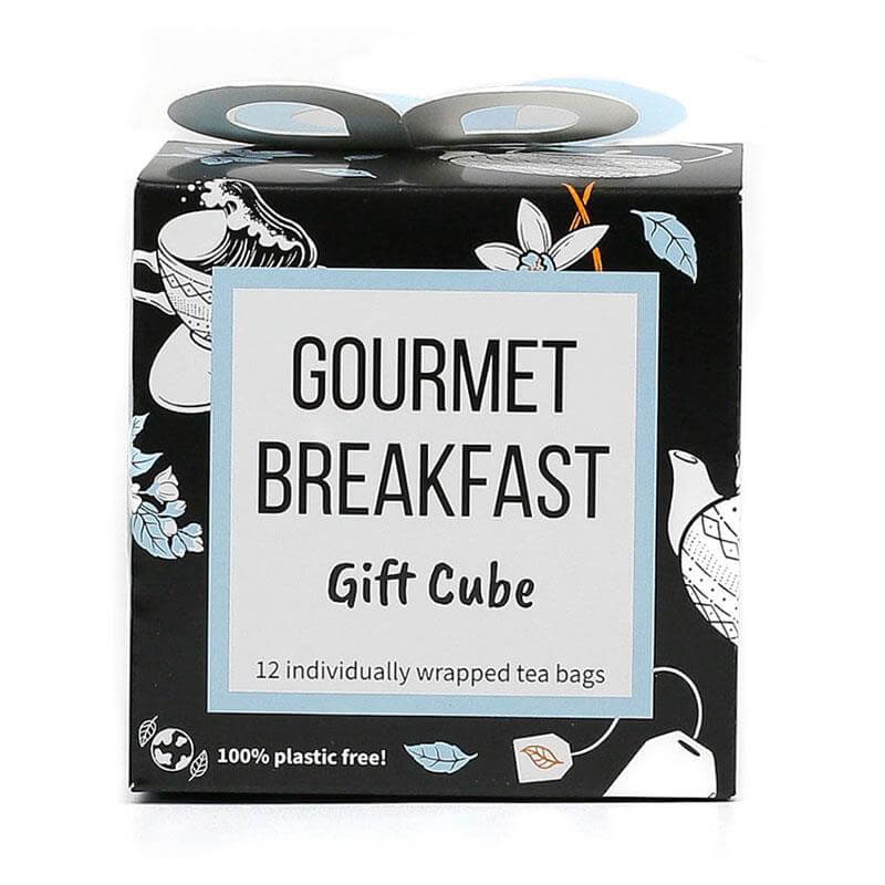 English breakfast tea gift cube