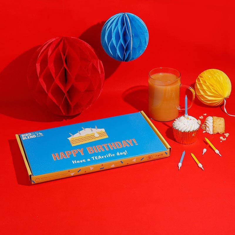 A Box of Birthday Tea Gift Bird & Blend Tea Co.