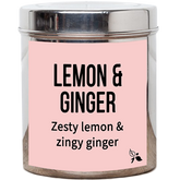 lemon and ginger herbal loose leaf tea