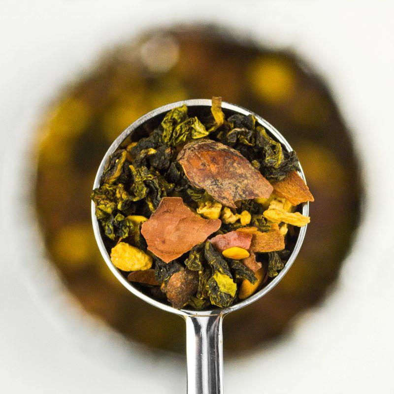  Gya Tea Co Milky Oolong Tea Loose Leaf - Oolong Tea Caffeinated  - 100% Natural Oolong Loose Leaf Tea with No Artificial Ingredients - Brew  As Hot Or Iced Tea (5.29 Oz)