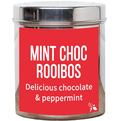 mint choc rooibos loose leaf rooibos tea