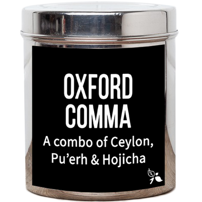 oxford comma loose leaf black tea