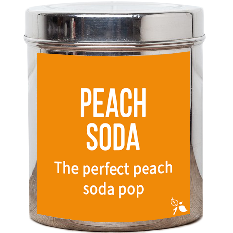 peach soda loose leaf fruit tea