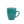 Load image into Gallery viewer, turquoise tea infuser mug with lid
