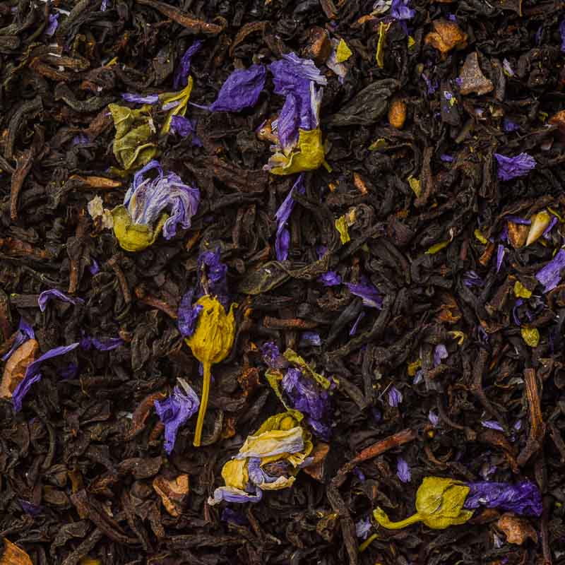 violet cream loose leaf tea