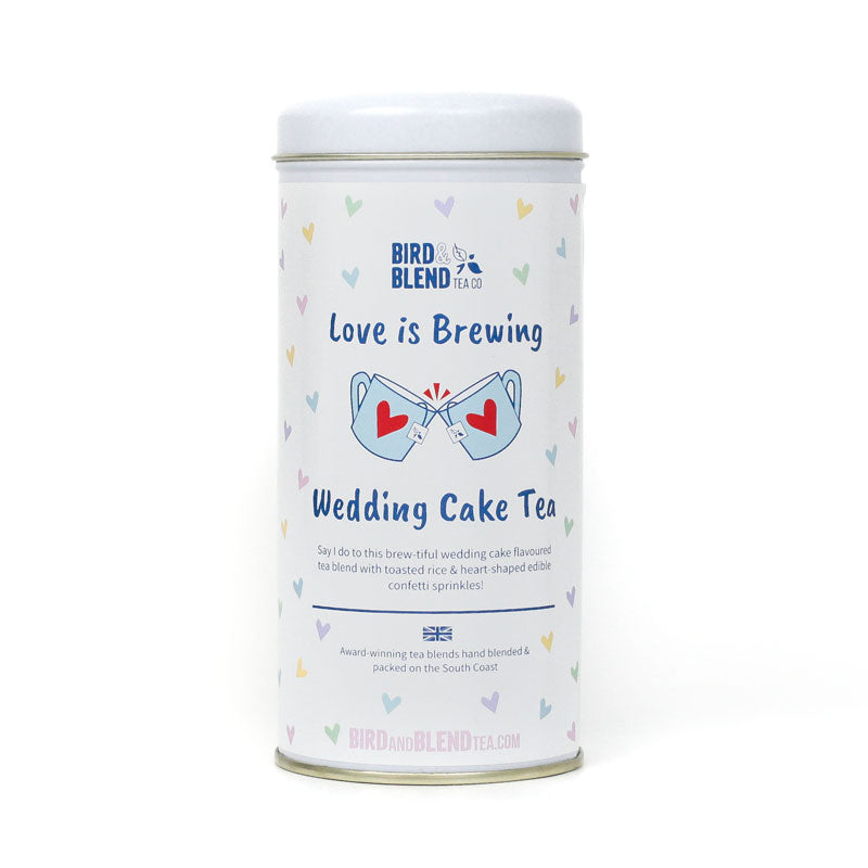 wedding cake loose leaf tea caddy